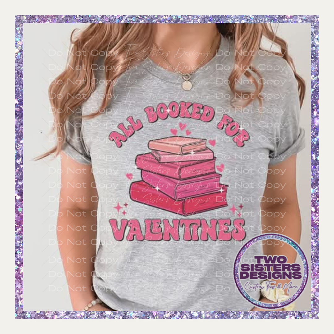 All Booked For Valentines Apparel