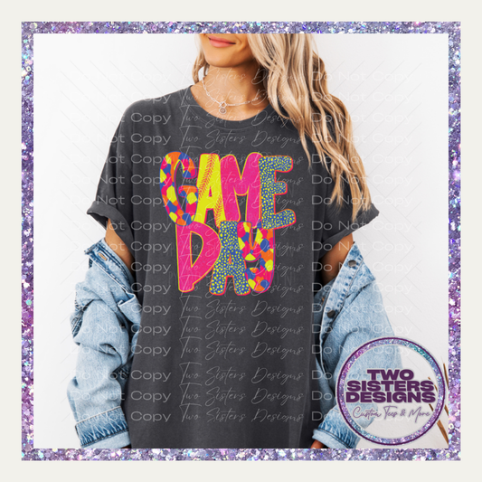 Colorful Patterned Game Day Apparel