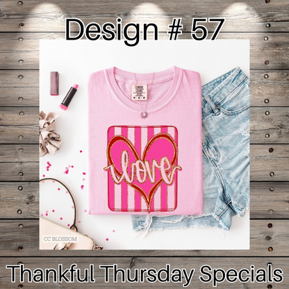 Thankful Thursday Designs From 1/4/26
